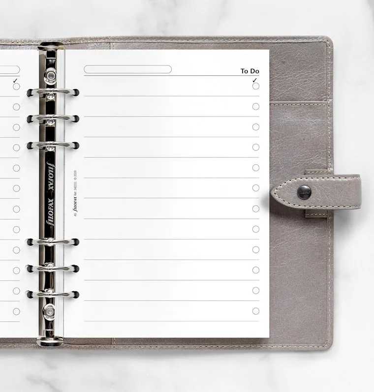 Filofax Classic A5 recharge to do 20 feuilles