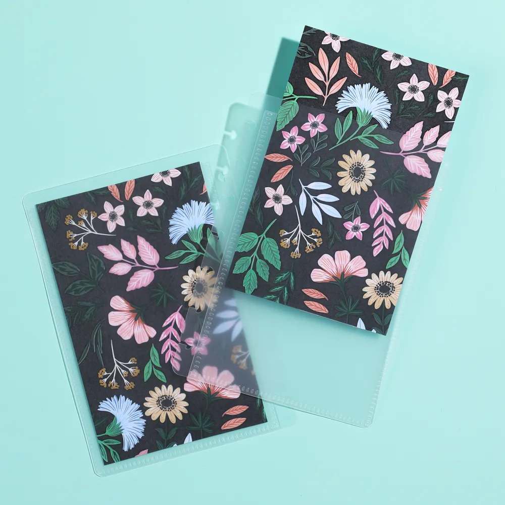 Happy Planner Essentials couverture Mini à personnaliser transparente