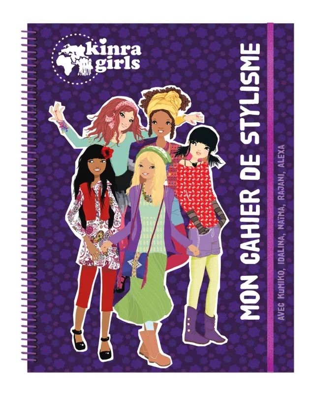 Frigobloc Kinra Girls cahier stylisme stickers 255 dès 6 ans