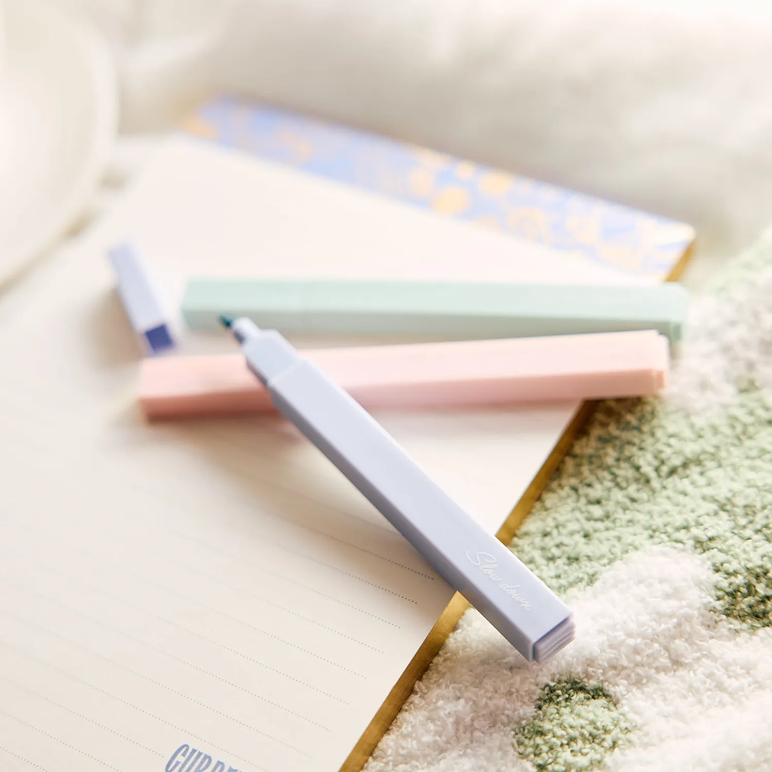 Happy Planner Screen Free Society surligneurs pastel x3