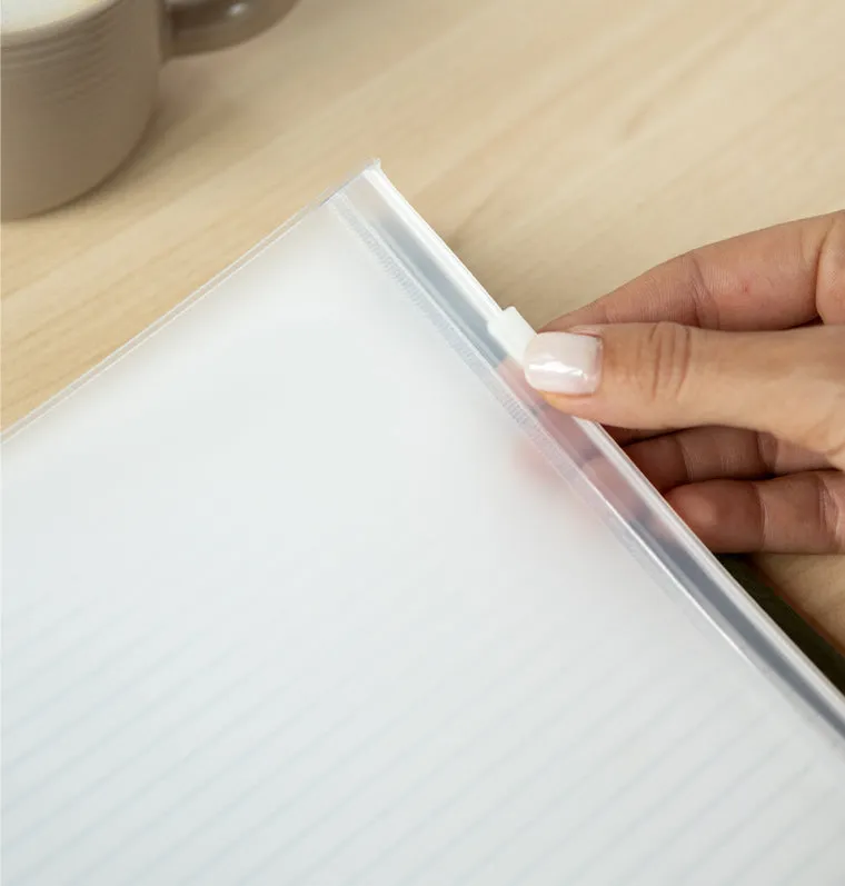 Filofax pochette zippée A5 pour notebook rangement