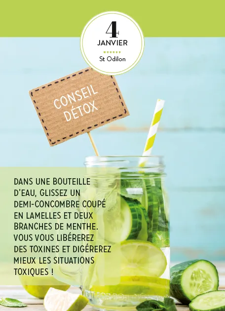 Frigobloc Esprit zen en 365 jours calendrier éphéméride bien-être
