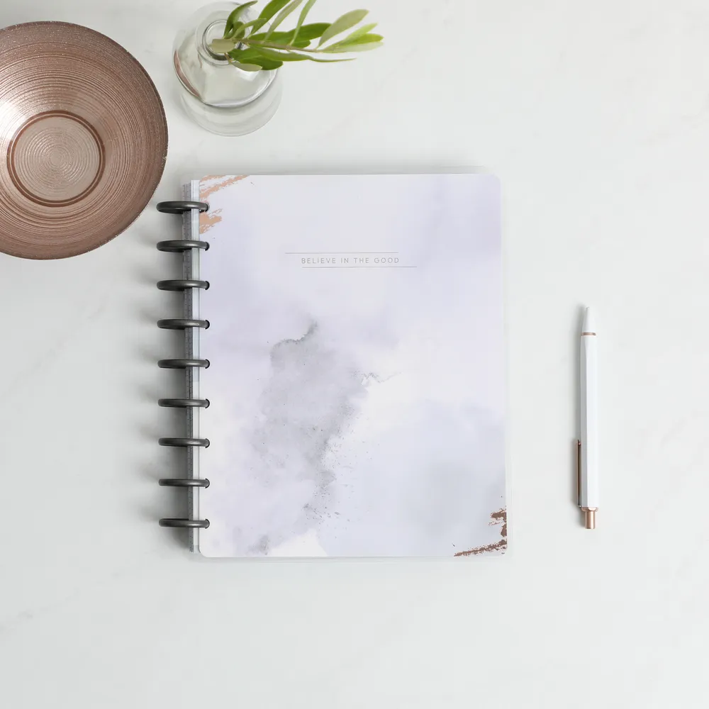 Happy Planner Watercolor agenda non daté classique horizontale