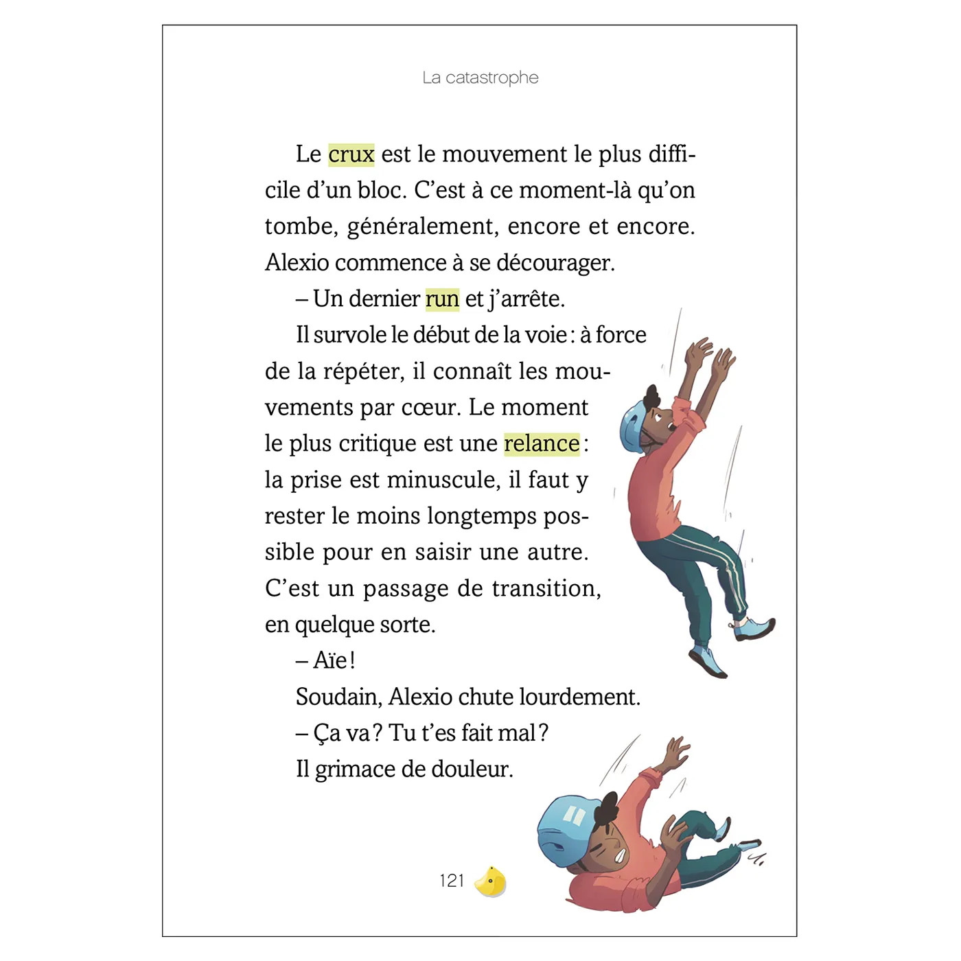 Frigobloc Passion escalade Tome 1 roman jeunesse 9 ans