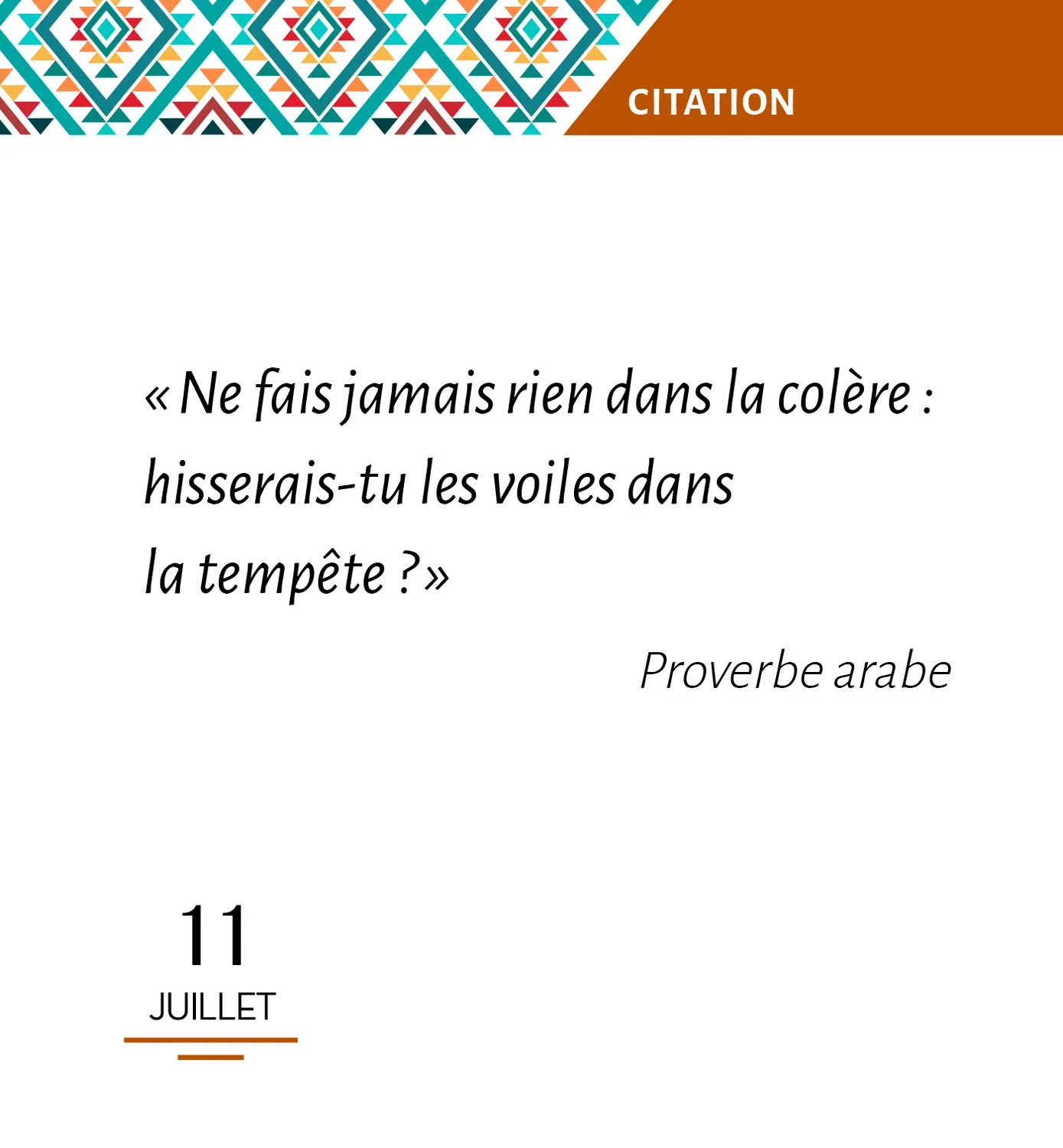 Frigobloc Sagesse Toltèque mini calendrier 365 jours