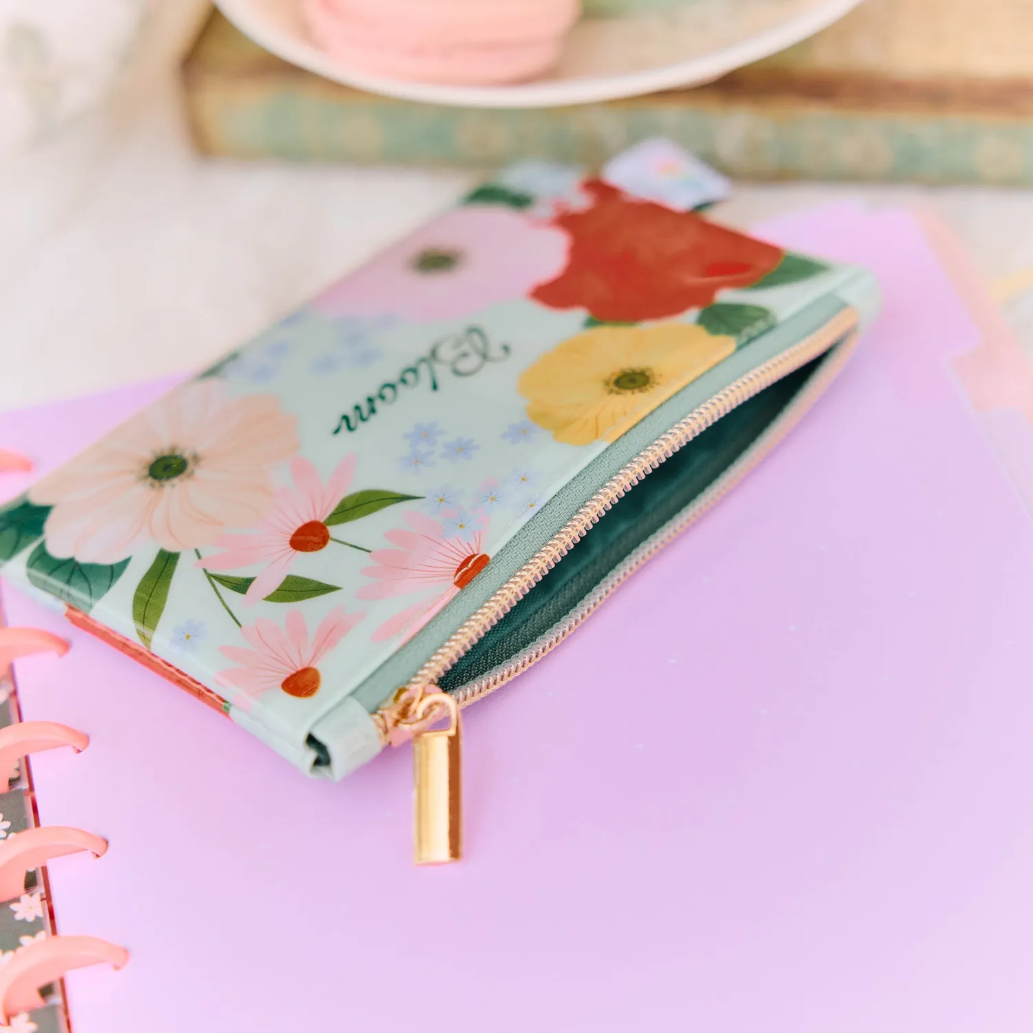 Happy Planner Classic Petal Press kit compagnon floral