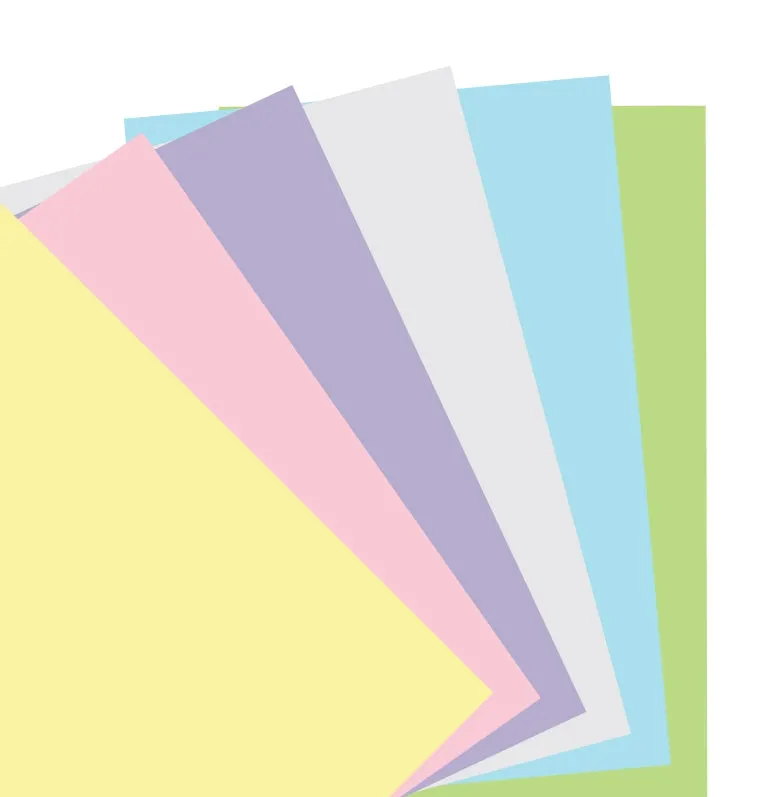 Filofax Personal papier à lettres pastel neutre à anneaux