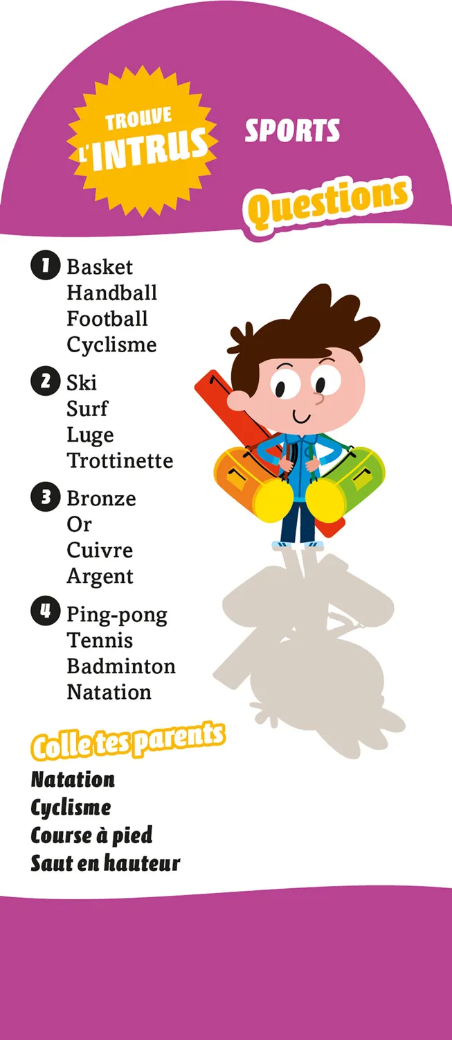 Les Incollables Du CP au CE1 quiz 250 questions 6-7 ans