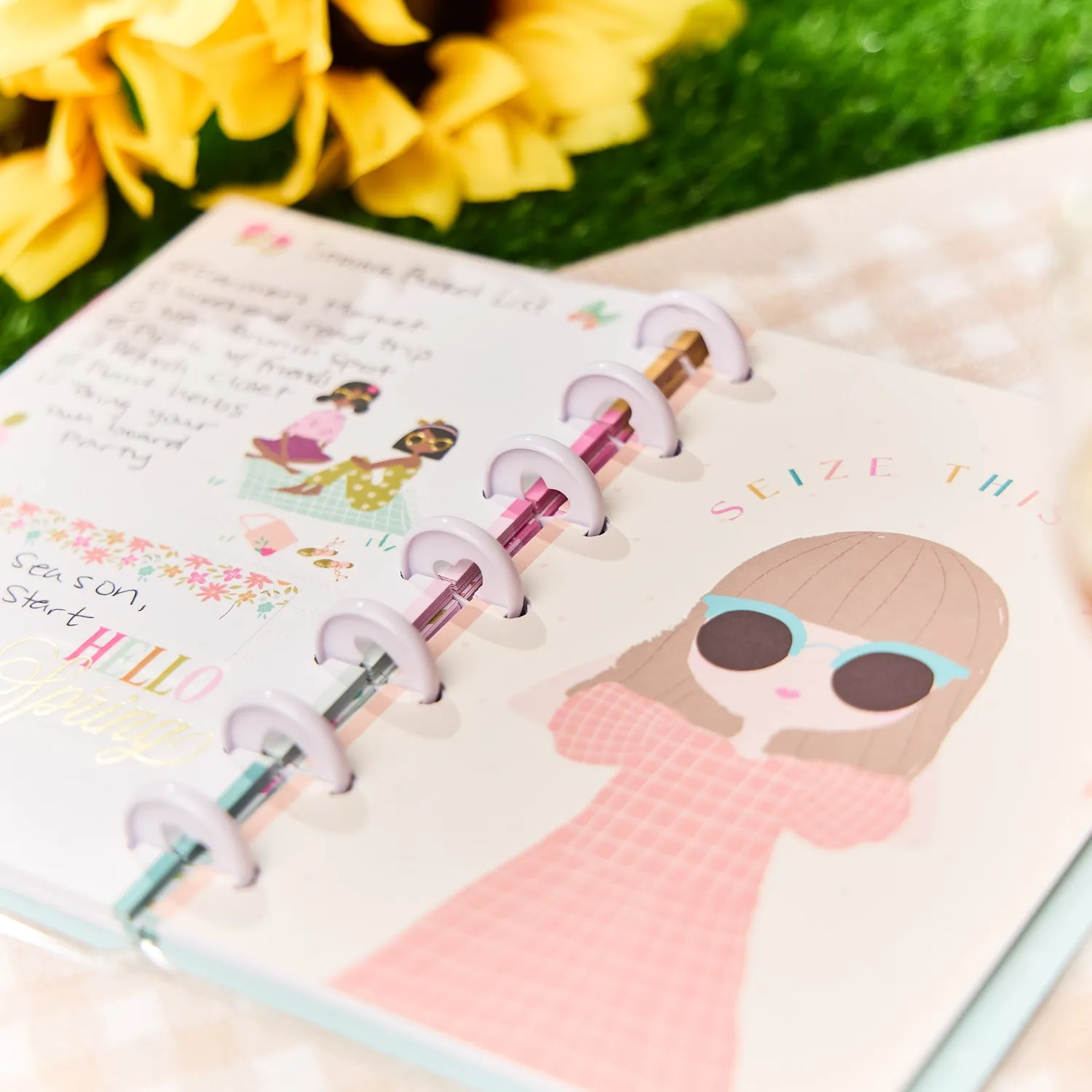 Happy Planner Squad Goals carnet mini 60 feuilles pointillé