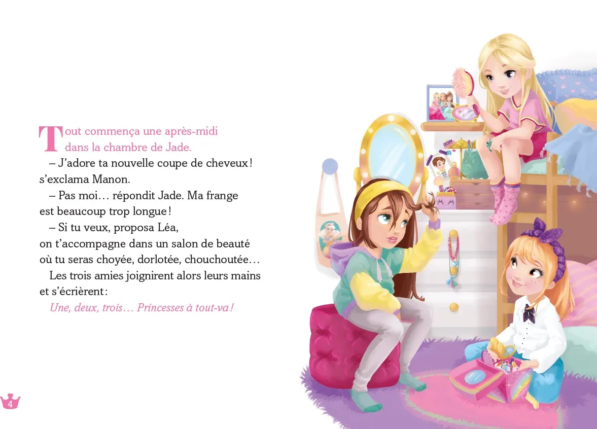 Frigobloc Une deux trois Princesses tome 14 roman beauté