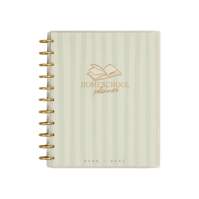 Happy Planner Pastel Poetry agenda homeschool Big 2026-2027
