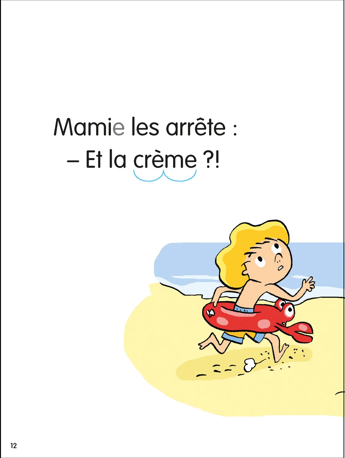 Incollables Premières lectures livre Tome 1 À la mer Niveau 1