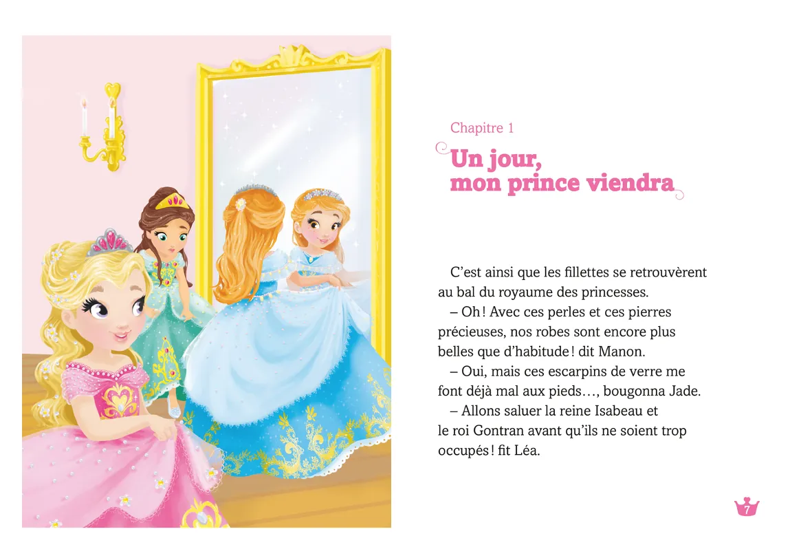 Une, deux, trois Princesses Tome 13 roman dès 6 ans