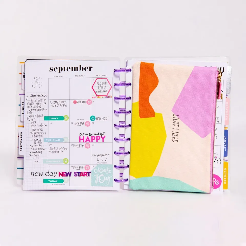 Happy Planner LOL Quotes pochette Classic à anneaux