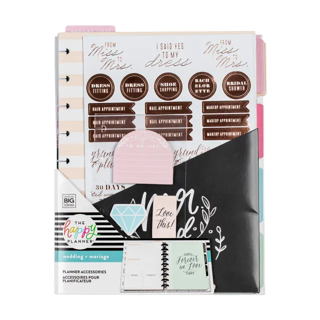 Me & my big ideas Squad Goals papier recharge ligné vierge Classic 40 feuilles