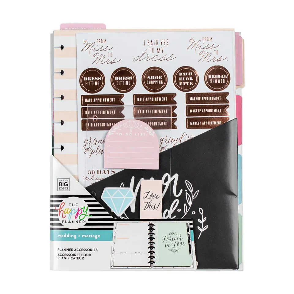 Me & my big ideas Squad Goals papier recharge ligné vierge Classic 40 feuilles