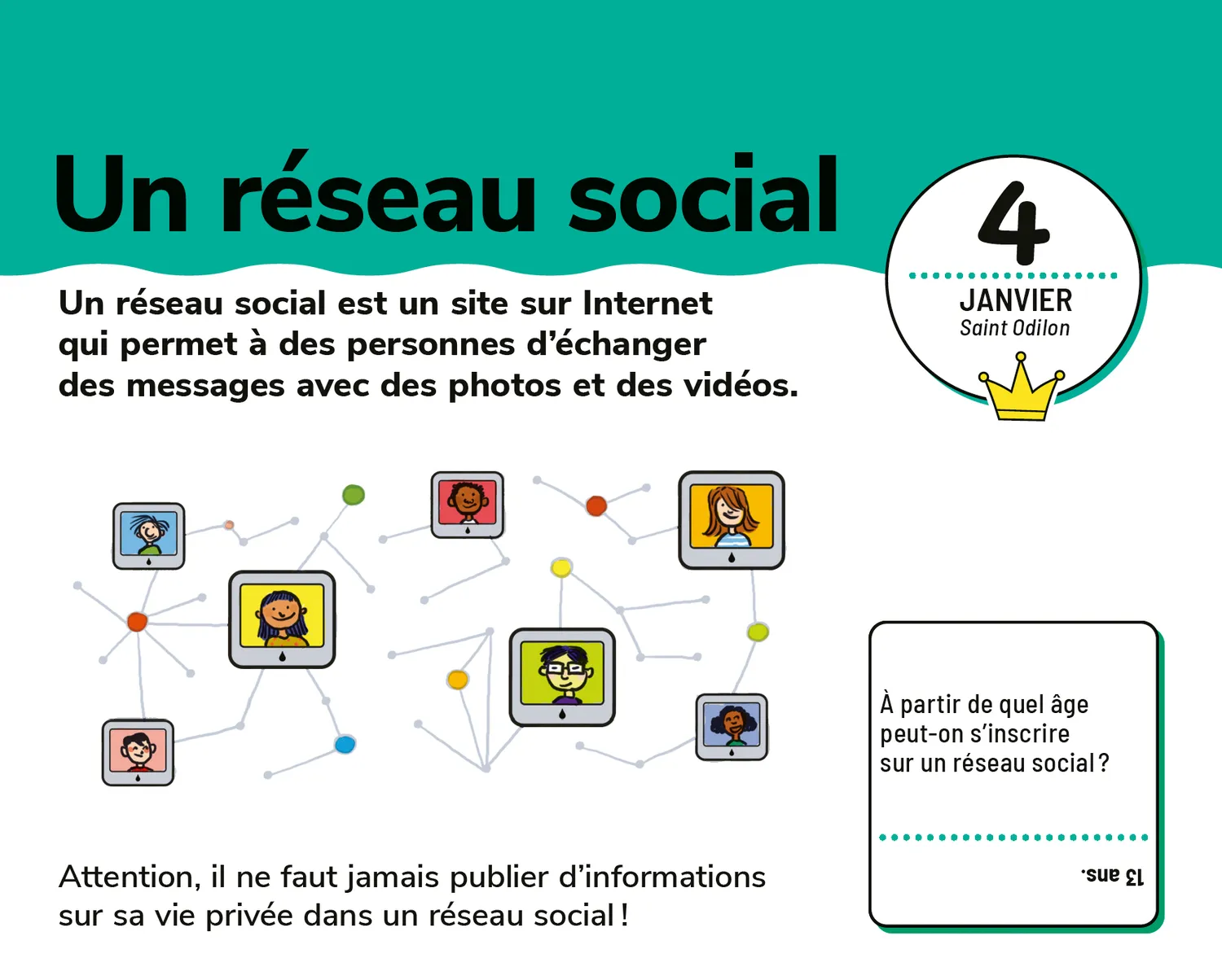 Frigobloc Les Incollables Un mot par jour CM2 calendrier 10-11 ans