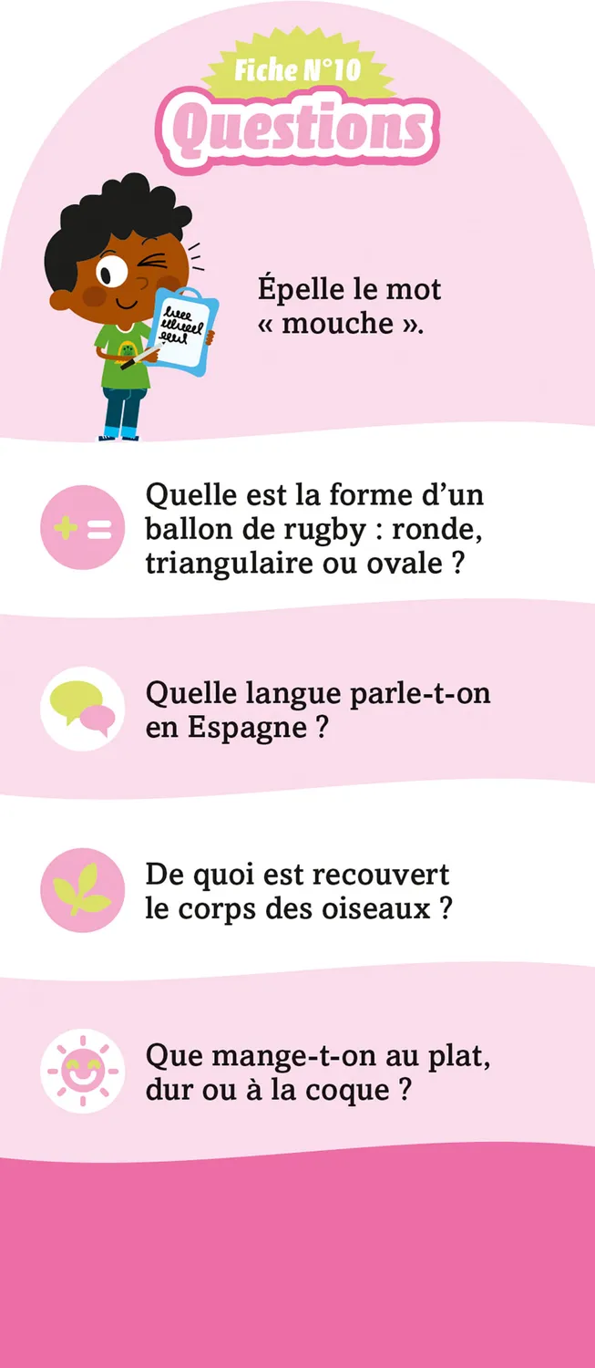 Les Incollables Du CP au CE1 quiz 250 questions 6-7 ans