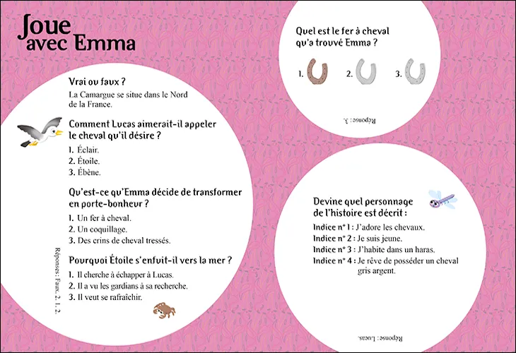 Frigobloc Minimiki Emma et le cheval d'argent Tome 36 roman