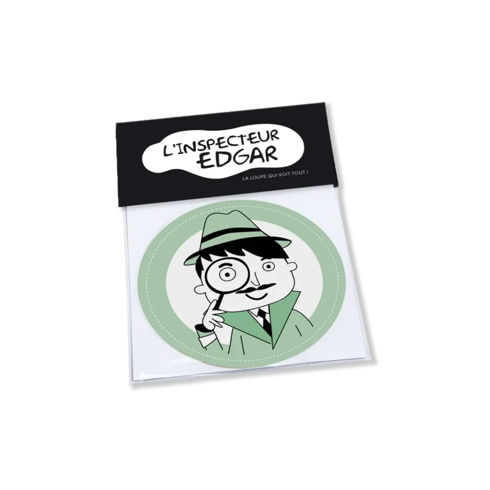 Les Belles Combines Inspecteur Edgar jeu pastilles autonomie 2-7 ans