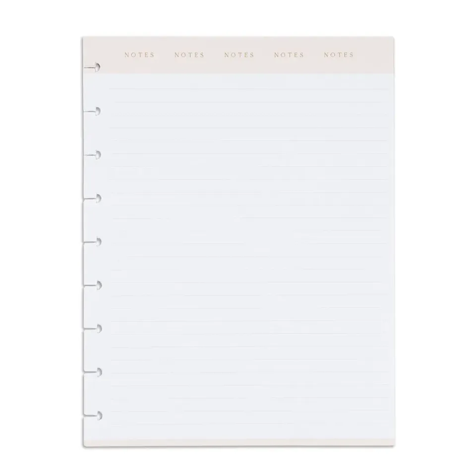 Happy Planner Work+Life Modernist papier ligné Classic 60 feuilles