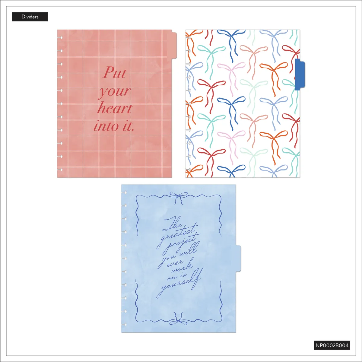 Happy Planner Sweet Studies carnet à points Big 60 feuilles