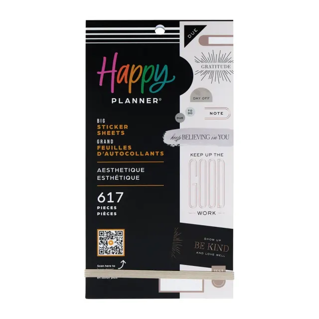 Happy Planner Aesthetique Teacher stickers Big 617 prof
