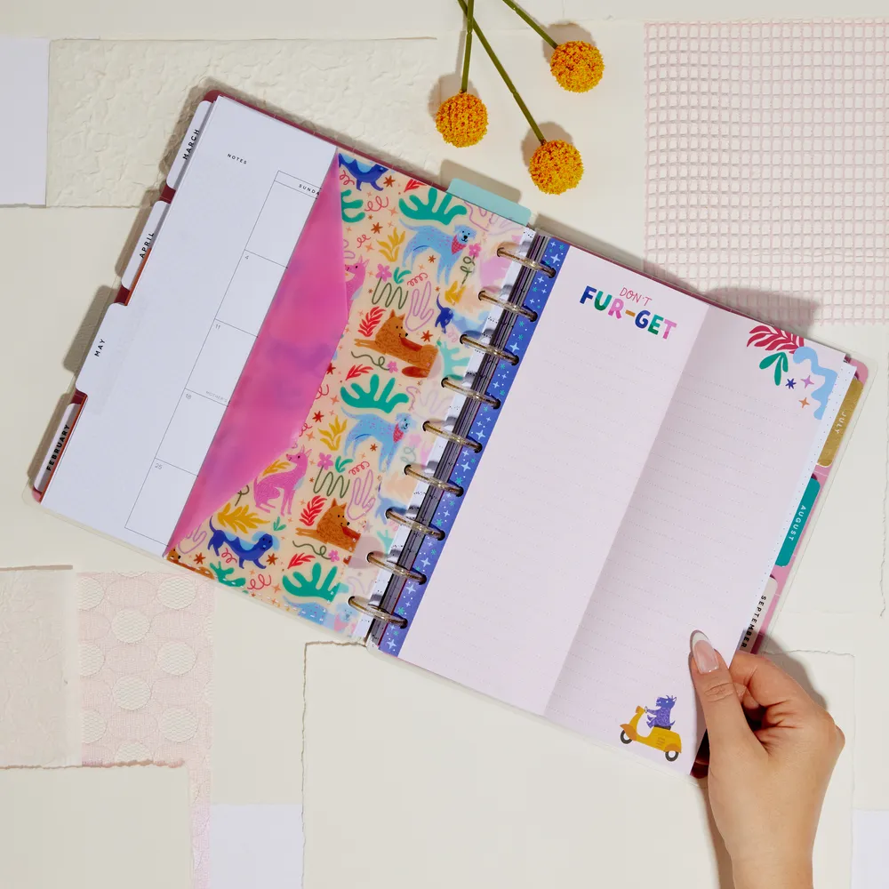 Happy Planner Playful Pups Classic kit accessoires chien