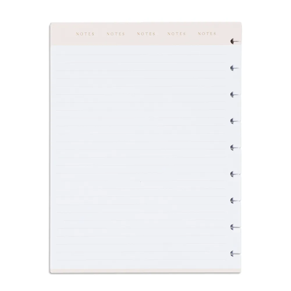 Happy Planner Work+Life Modernist papier ligné Classic 60 feuilles