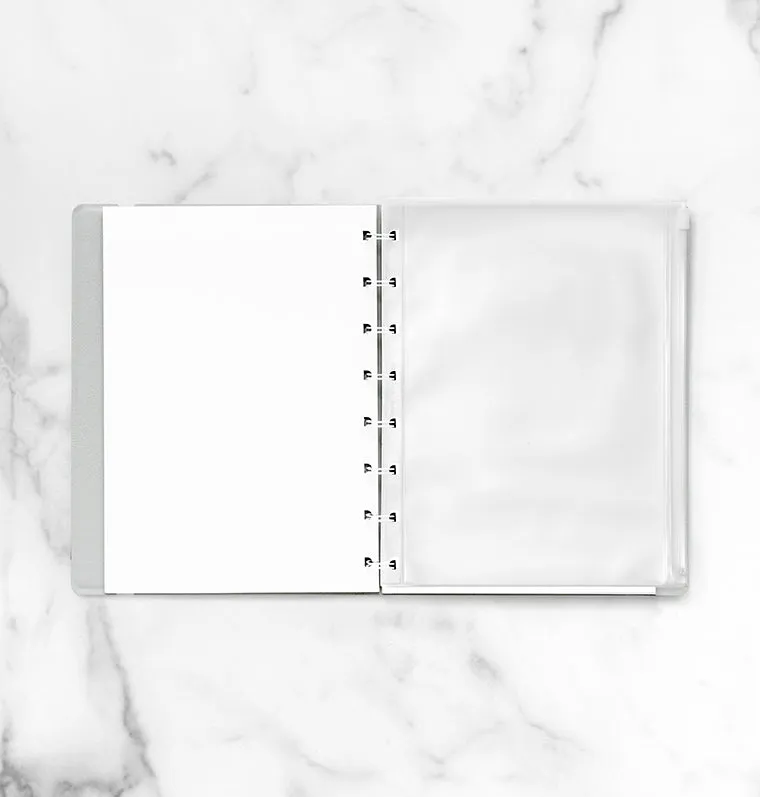 Filofax pochette zippée A5 pour notebook rangement