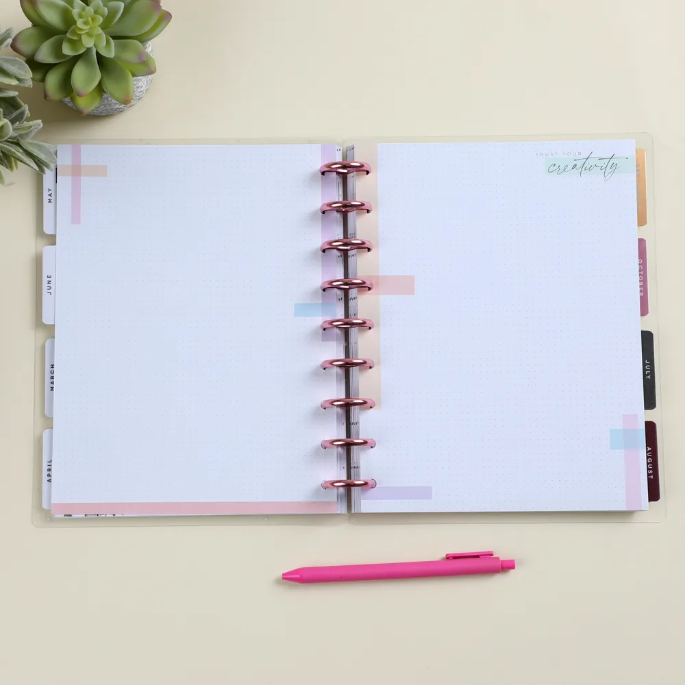 Happy Planner Rainbow Brights Classic kit accessoires 151 pièces
