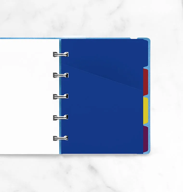 Filofax Notebook Pocket intercalaires multicolores 6 pièces