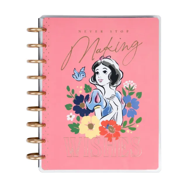 Happy Planner Disney Blanche-Neige agenda disques vertical non daté