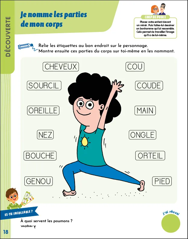 Les Incollables Vive la maternelle Grande section cahier maternelle