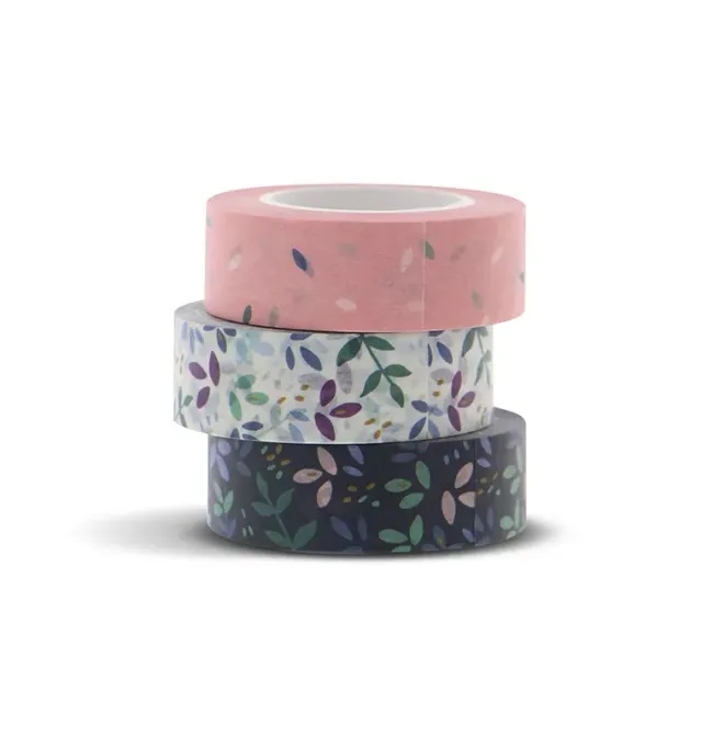 Filofax Garden washi tape set 3 rouleaux floral