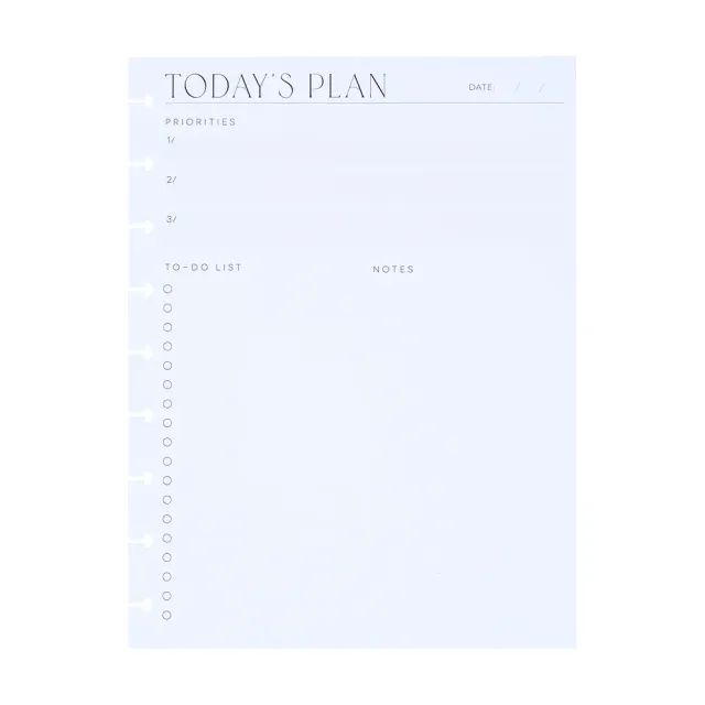 Happy Planner Neutral Chic Classic papier recharge 40 feuilles dashboard