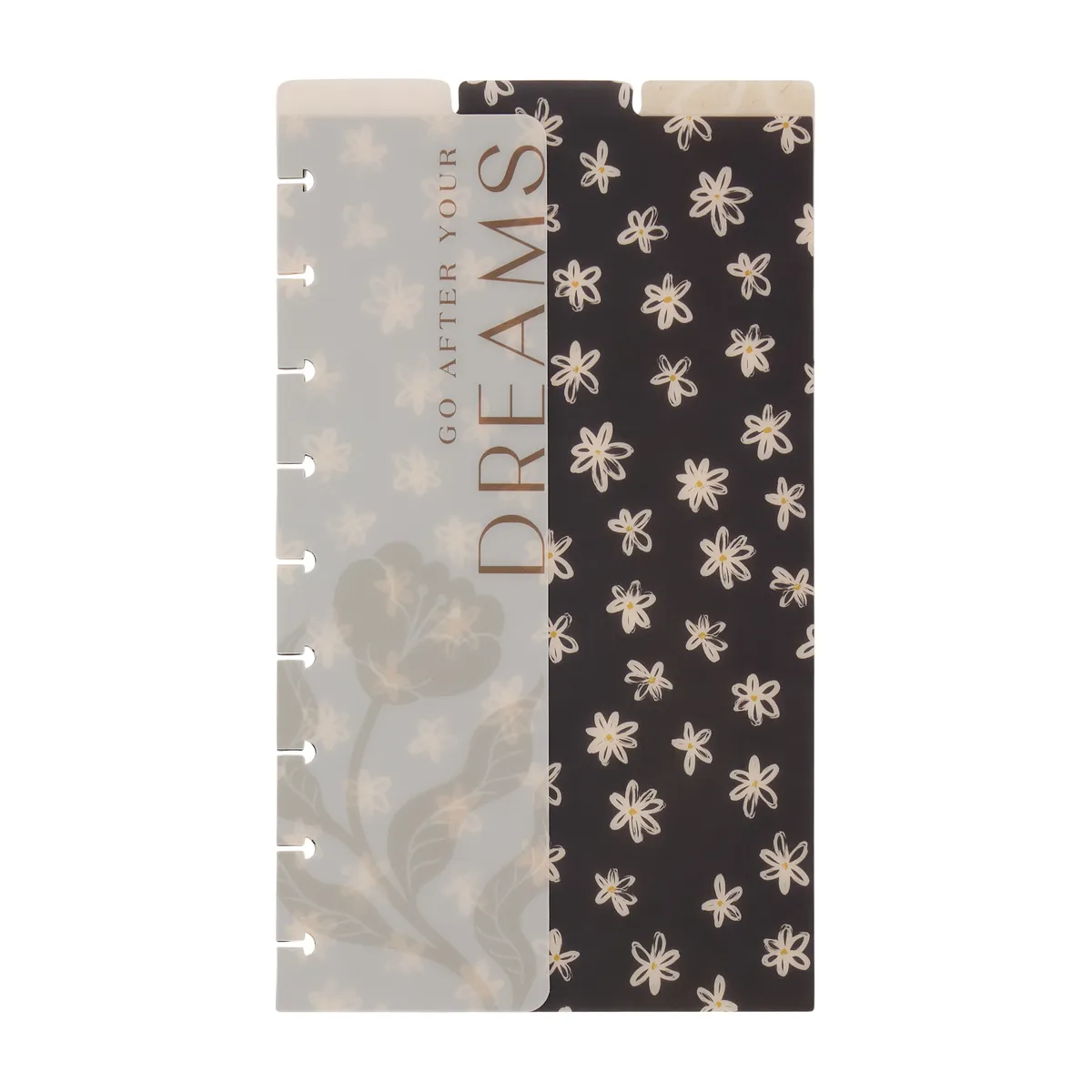 Happy Planner Modern Craft Dashboard Classic 3 intercalaires floral