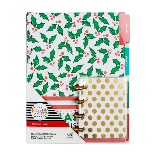 Happy Planner Christmas Holiday pack accessoires Classic