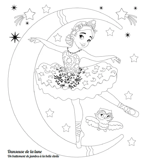 Frigobloc Mon atelier paillettes Danseuses coffret créatif