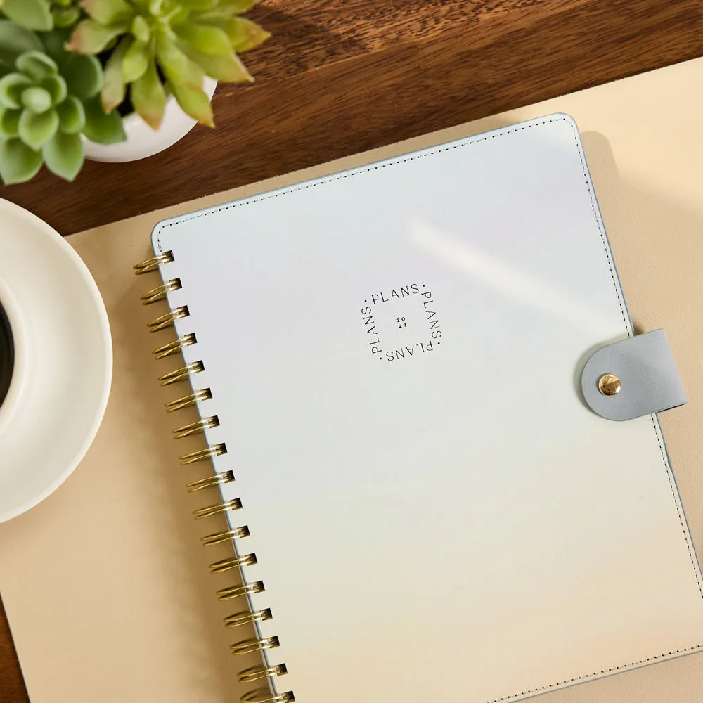 Citrine Pastel Horizon agenda 2027 spirale Classic 12 mois