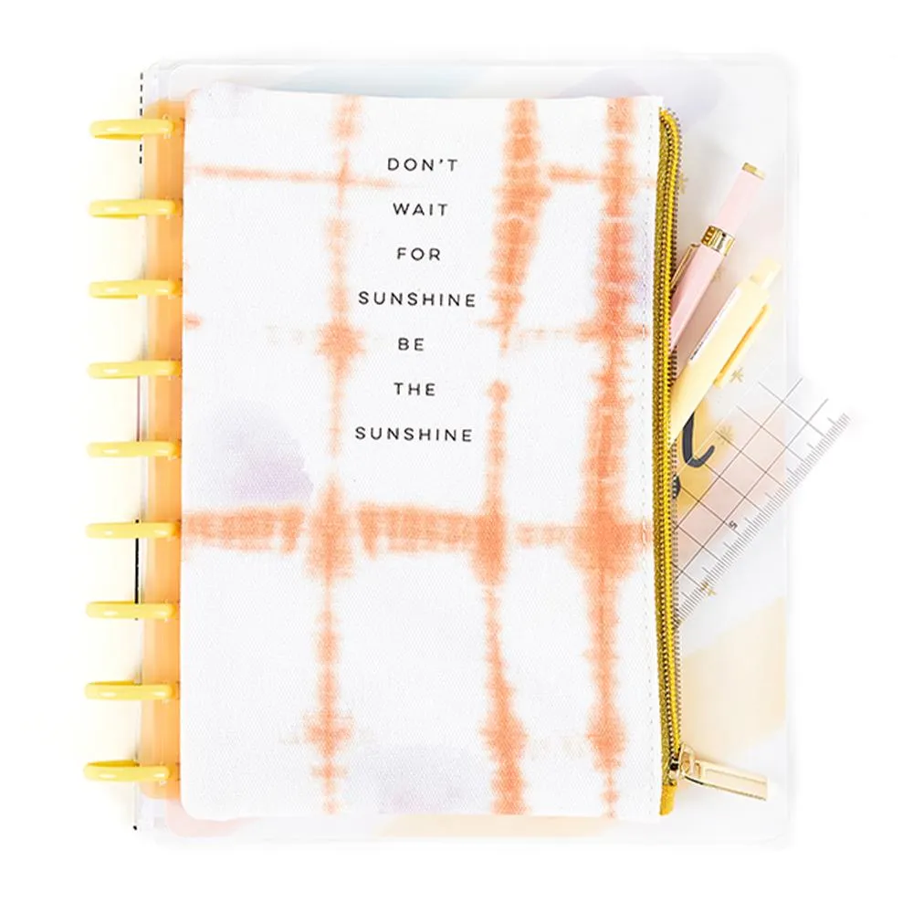 Happy Planner Painterly Pastels trousse à stylos tie-dye