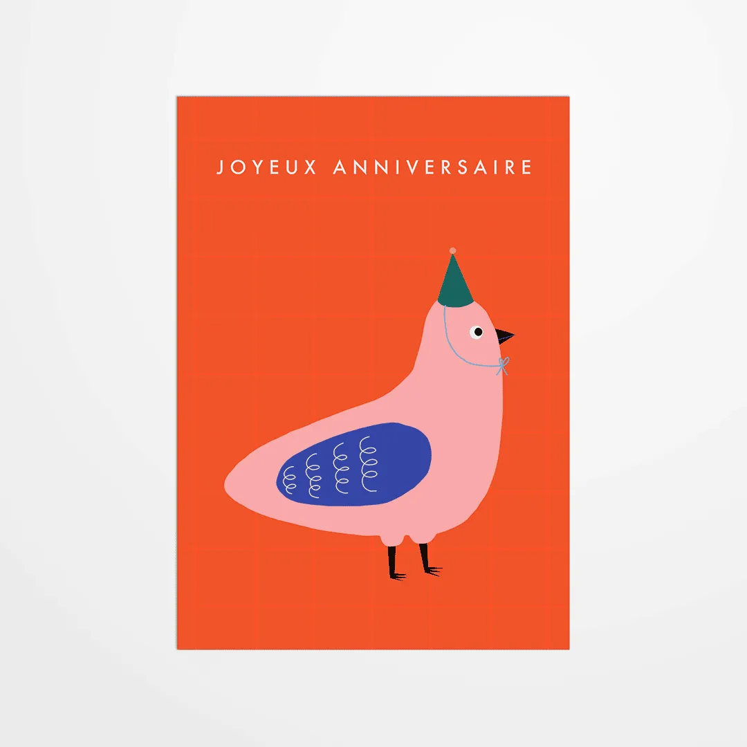 My365 Anniversaire cartes postales lot de 6