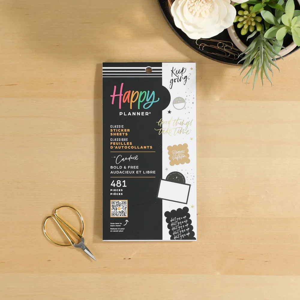 Happy Planner Bold Free Candace stickers 481 citations