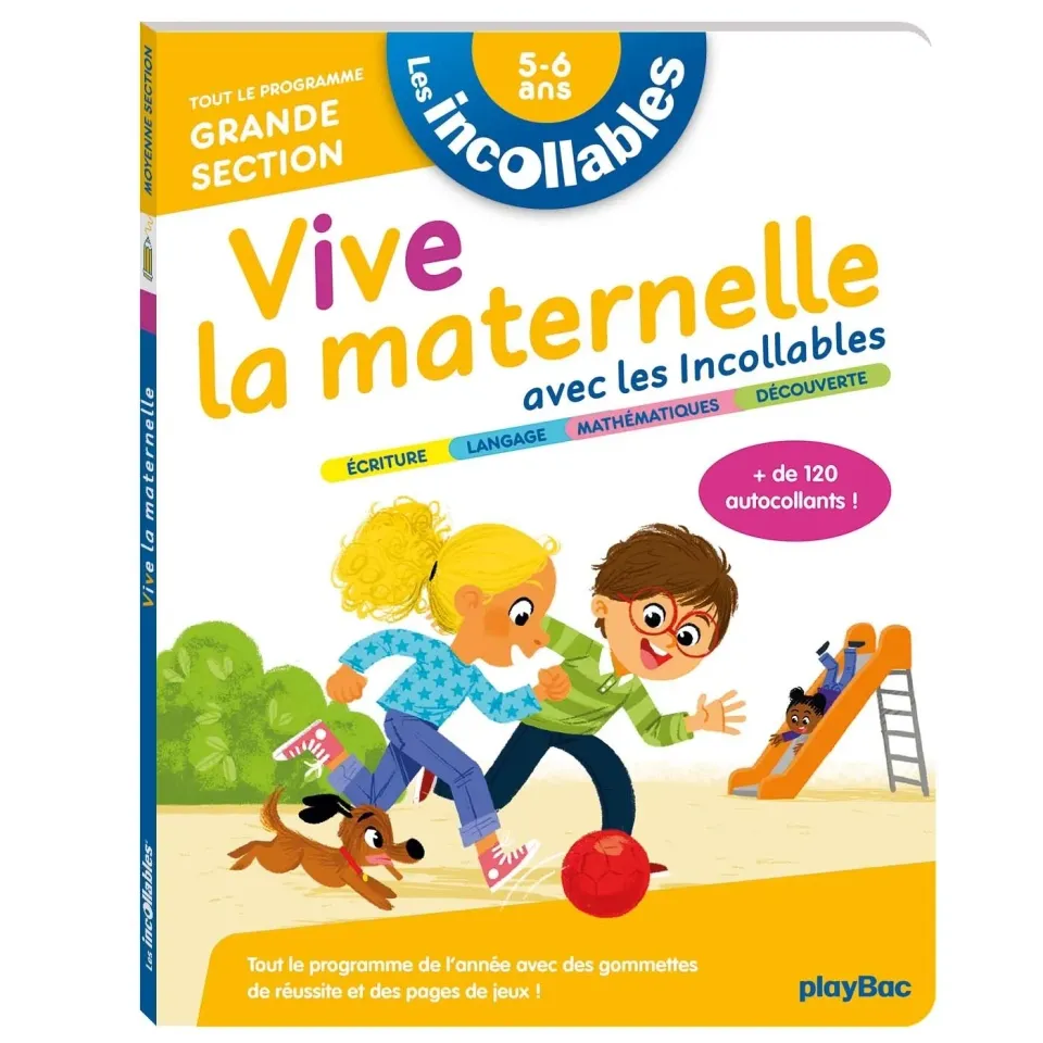 Les Incollables Vive la maternelle Grande section cahier maternelle