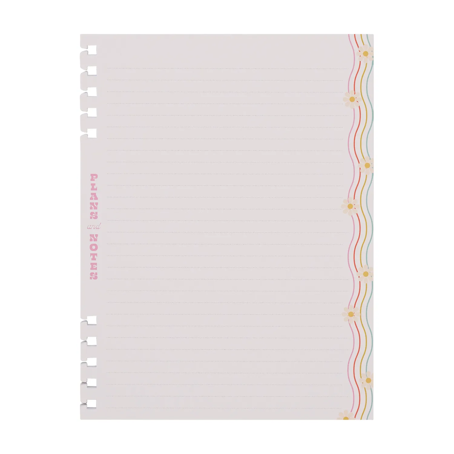Happy Planner Blooming Brights Classic recharge papier pointillé 40 feuilles