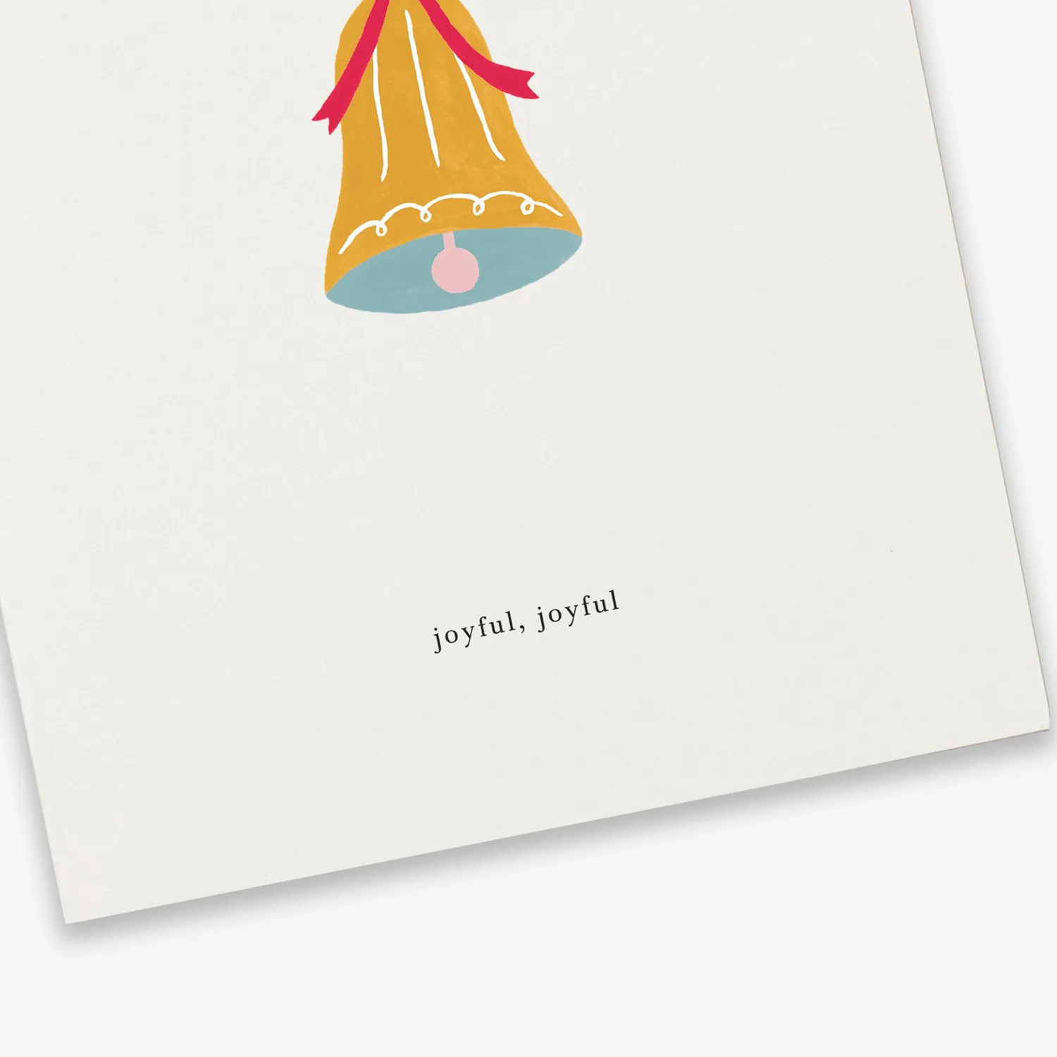 Kartotek Christmas Bell carte de Noël cloche