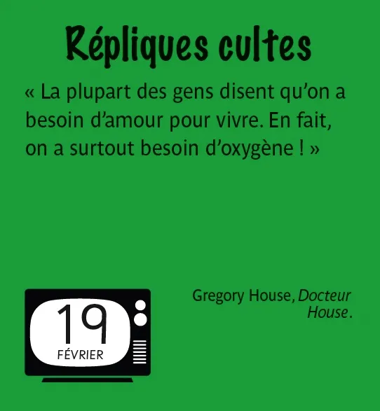Frigobloc 365 séries cultes mini calendrier quiz quotidien