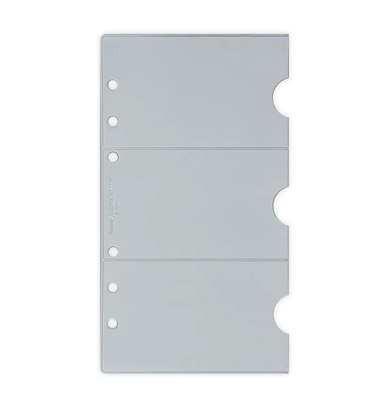 Filofax Classic porte-cartes Personal transparent