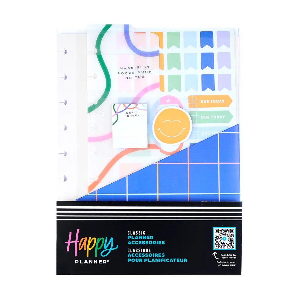 Happy Planner Off to College accessoires Classic 30 pages