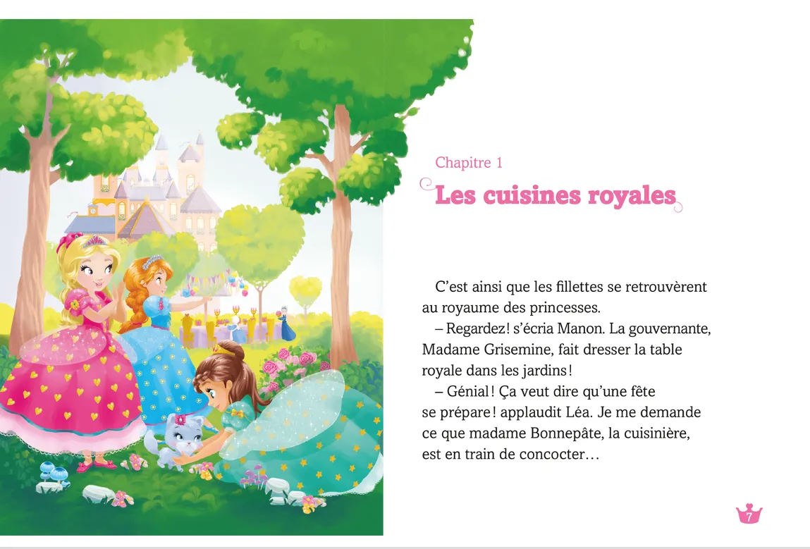 Frigobloc Une deux trois Princesses roman tome 8 anniversaire